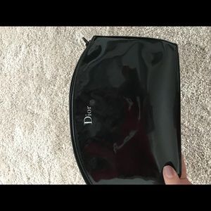 Dior makeup bag